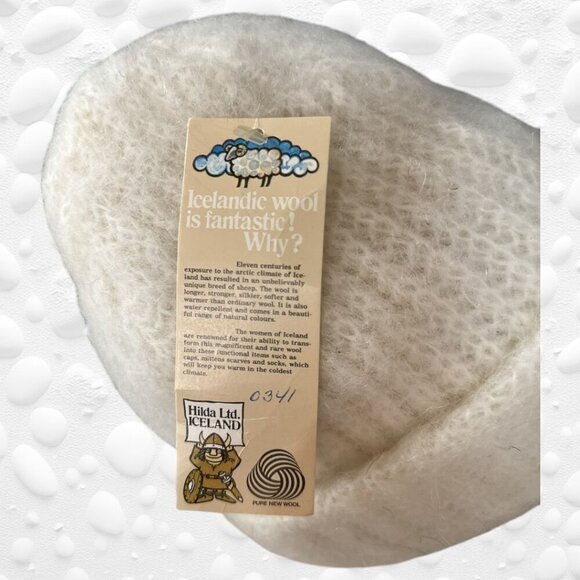 🧢 Hilda Ltd. Iceland Pure Wool Ladies Beanie/Toque Knitted Hat 🧢 - Picture 2 of 7